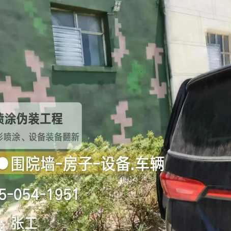 平凉数码迷彩漆施工